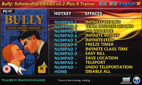 bully scholarship edition trainer|Bully: Scholarship Edition v1.2 (+4 Trainer) PC .